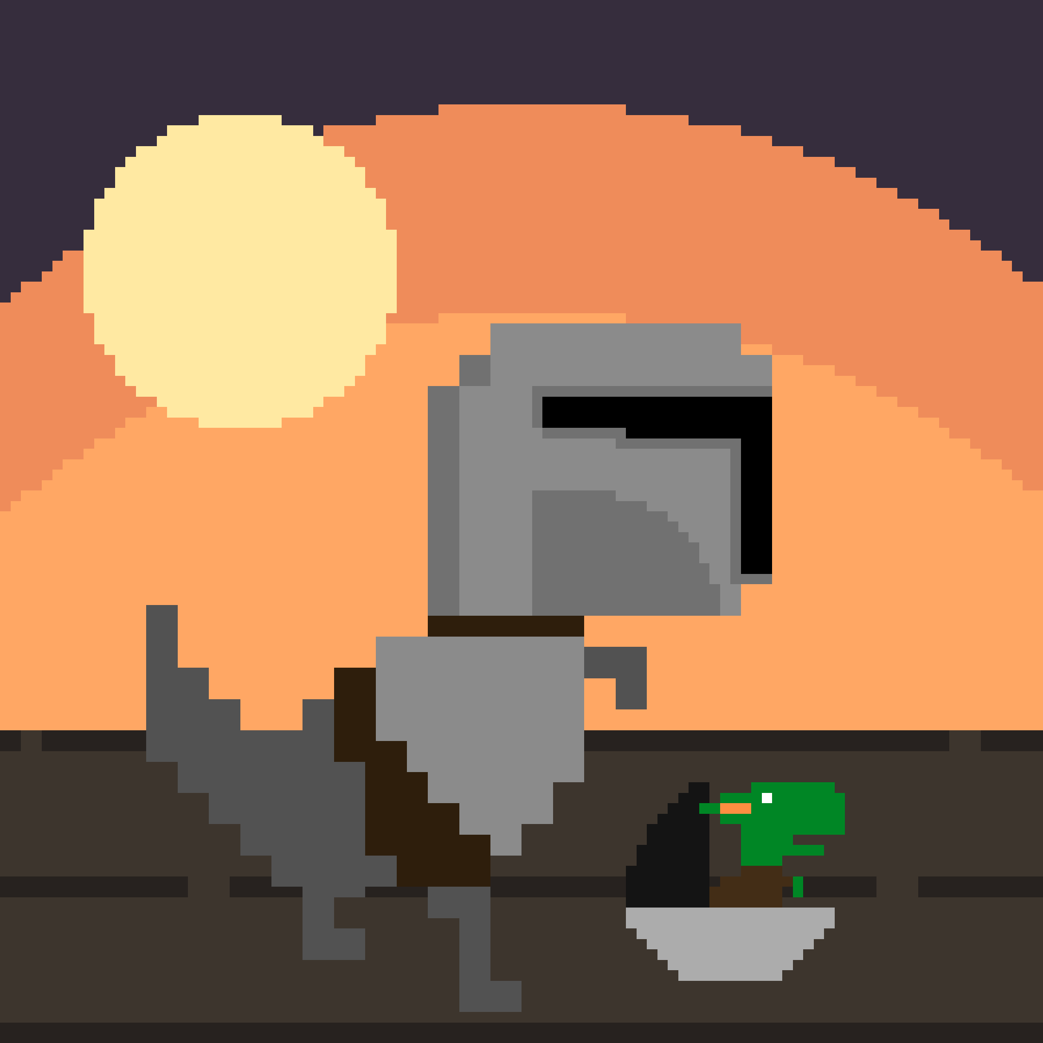 Boba Fett inspired Dino Runner NFT